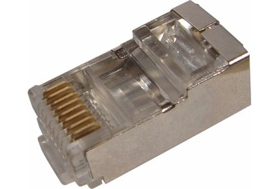 REXANT (051023) РАЗЪЕМ RJ45 (8P8C) ПОД ВИТУЮ ПАРУ, FTP, 5E