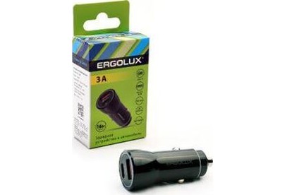ERGOLUX (15106) ELXCA01C02 Черный