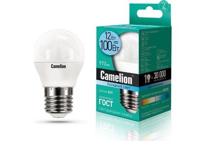 CAMELION (13696) LED12G45/845/E27/4500K