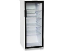 БИРЮСА B290 290л черный витрина