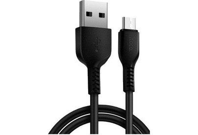 HOCO (6957531068907) X20 USB (m)microUSB (m) 2.0м  черный