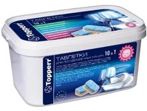 TOPPERR 3329 Таблетки для посудомоечных машин 10в1, 100 шт. в уп.