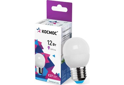 КОСМОС LkeLED12wGL45E2765 белый