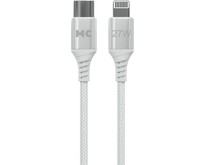 MORE CHOICE (4620202554192) K69ia 2м USB 3.0A PD 27W для Lightning ng 8pin TypeC  2м , белый