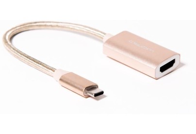 АТОМ (31011) USB TypeCHDMI, золотой