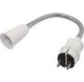 ECOLA APF7NWEAY E27 гибкий 300мм белый