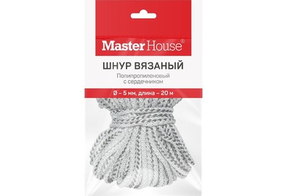 MASTER HOUSE п/п с/с Вязаный 5мм 20м 60337