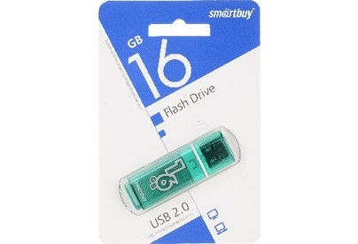 SMARTBUY (SB16GBGSG) 16GB GLOSSY SERIES GREEN
