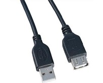 PERFEO (U4501) USB2.0 A вилка  А розетка 0.5 м