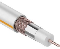 REXANT (012401) SAT 50м+CU/CU 75 Ом, 100м белый