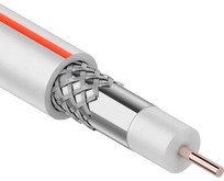 PROCONNECT (0124012) SAT 50M+CCS/AL/AL, 75 Ом, 100м., белый