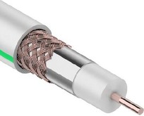 PROCONNECT (0124316)SAT 703B+CU/Al/CU, 75 Ом, 100м., белый