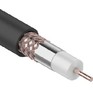 REXANT (012222) RG6U+CU, 75 ом, бухта 100 м, черный