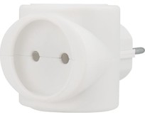REXANT (111064) Тройник эл. биметалл 220 В 6 А белый