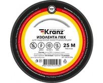 KRANZ (KR092206) 0.13Х19 ММ, 25 М, ЧЕРНАЯ