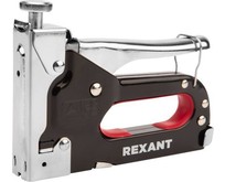 REXANT (125403) СТЕПЛЕР МЕБЕЛЬНЫЙ МЕТАЛЛИЧЕСКИЙ СО ВСТАВКАМИ 3 В 1
