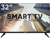 SOUNDMAX SMLED32M12S HD SMART TV Android Безрамочный