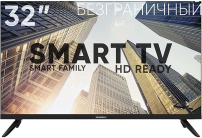 SOUNDMAX SMLED32M12S HD SMART TV Android Безрамочный