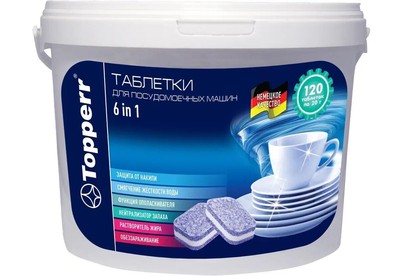 TOPPERR 3310 Таблетки для посудомоечных машин, 120 шт. в уп.(R)