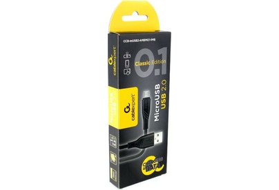 GEMBIRD/Cablexpert (17910) CCBmUSB2AMBMO1CLASSIC 0.1  1,0 м  черный