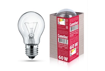 CAMELION (15042) 60/A/CL/E27/G