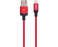 HOCO (6957531062837) X14 USB (m)  8 Pin (m) 1.0m  красный/черный