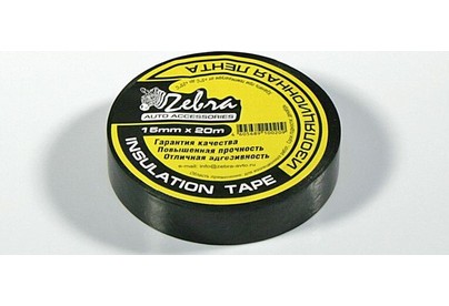 ZEBRA 15 мм х 20 м чёрная 08739
