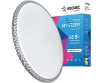 КОСМОС KCMist48W_4000 Classic MYSTERY 48Вт/230В/4000К/3120Лм 390*76мм серебро