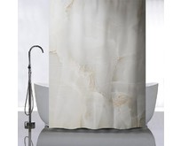 САНАКС 01124 с рисунком, БЕЖЕВЫЙ МРАМОР, без колец  полиэстэр, 180 х 180 см