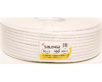 SELENGA RG6 PVC 100 м. белый ВВ2139