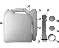 CHAMPION C1010 Емкость 1литр для приг. топл. смеси