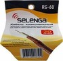 SELENGA RG6 силиконовый в бухте 20м. с Fразъемами, PVC (1.0MM CCS+FOAM PE+COPPY) ВВ2430