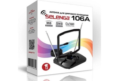 SELENGA 106А с усилителем. для телевизора. активная. для дома. для дачи ВВ4297