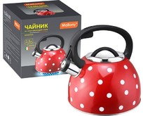 MALLONY Чайник из нерж стали со свистком 