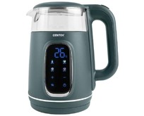 CENTEK CT0052 Green (1,7л, стекло/пластик)