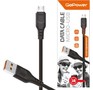 GOPOWER (0000018564) GP01M USB (m)microUSB (m) 1.0м 2.4A черный
