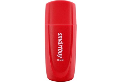 SMARTBUY (SB016GB2SCR) UFD 2.0 016GB Scout Red красный