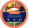 PATRIOT 805401161 D 2,4 мм L 15 м (скрученный квадрат, двухцветная)