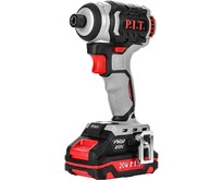 P.I.T. Винтоверт IMPACT аккум. бесщёточный PSD20H230A/2 (20В, 230Нм, 3ск, HEX 1/4