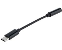ELTRONIC (154) 3.5 Jack (F)  TypeC с проводом (черный)