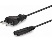 GEMBIRD/Cablexpert (00894) PC184/21.8М, 1.8м, CEE 7/16  C7, 2pin, 2.5А, черный (5)