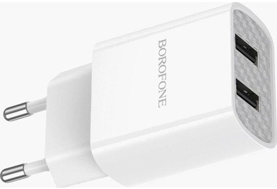 BOROFONE (6931474739148) BA53A Powerway 2USB белый