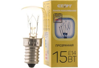 СТАРТ (12067) 15Вт Е14 OVEN  для духовки