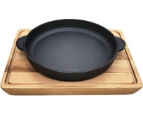 MY REAL IRON COOK MC2160W порц чугун 16см с 2руч на подставке