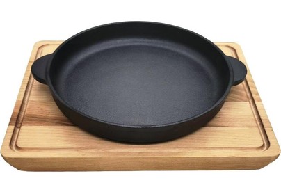 MY REAL IRON COOK MC2160W порц чугун 16см с 2руч на подставке