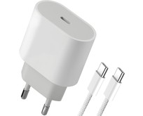 DEFENDER (83222) UPA121 20W, USB C,кабель TypeC,белый