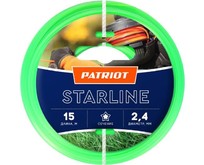 PATRIOT 805201061 D 2,4 мм L 15 м (звезда, зеленая)