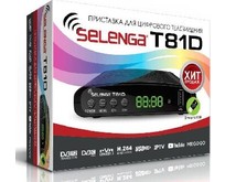 SELENGA T81D DVBT2/C/WiFi/MEGOGO/IPTV/Dolby Digital, дисплей ВВ3266