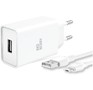 AKSBERRY (6900221570013) T40 1USB 24A + MicroUSB (белый)