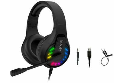 A4TECH Наушники с микрофоном Bloody G230p черный 2м накладные оголовье (G230P)